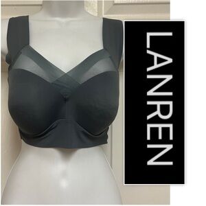 LANREN Blue/Grey Seamless Bra